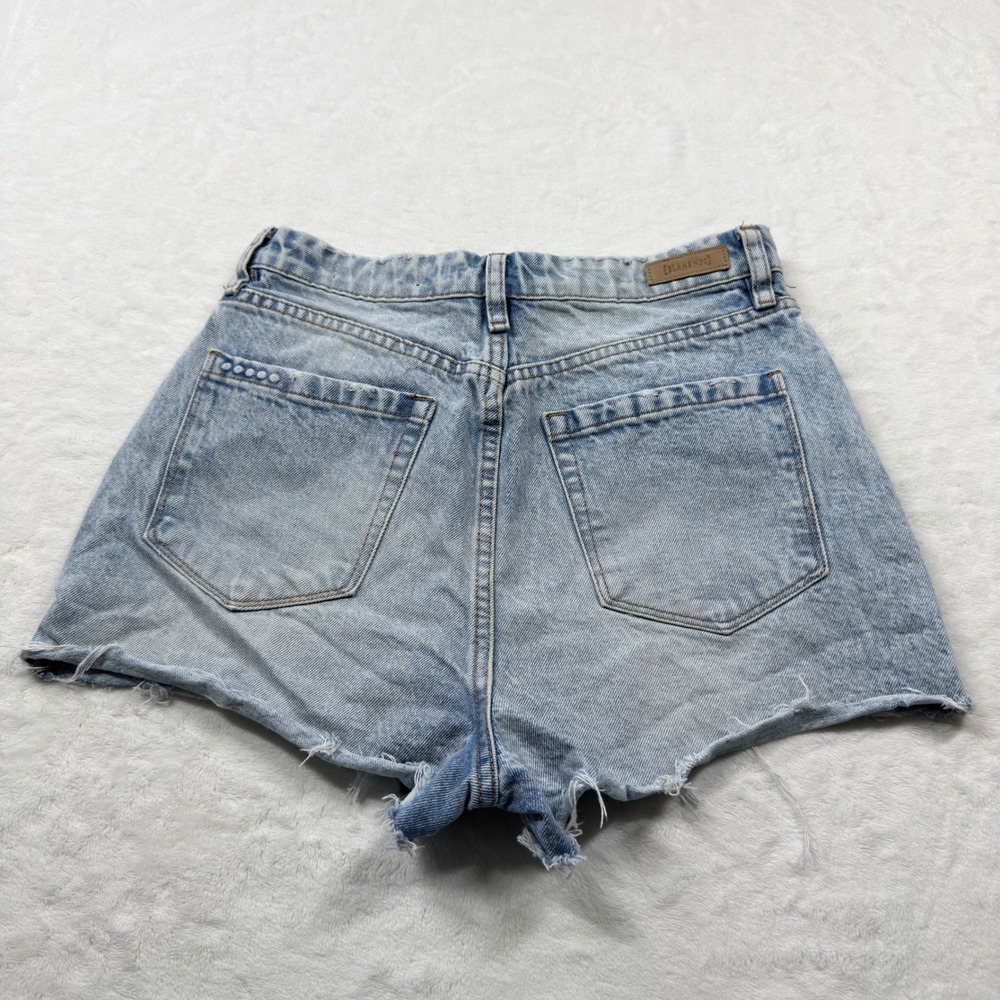 [BLANKNYC] The Reeve Ultra Hi-Rise Denim Shorts Womens 27‎ Light Wash Excellent - Picture 5 of 10
